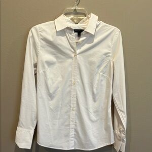 Classic White Men's Shirt